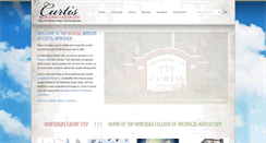 Desktop Screenshot of curtis-ne.com