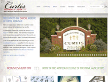 Tablet Screenshot of curtis-ne.com